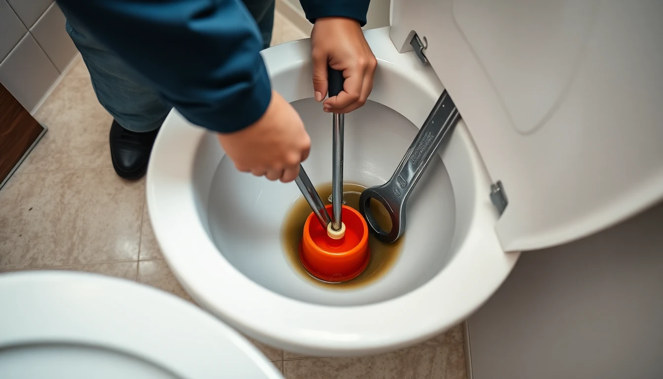 Clogged Toilet Repair
